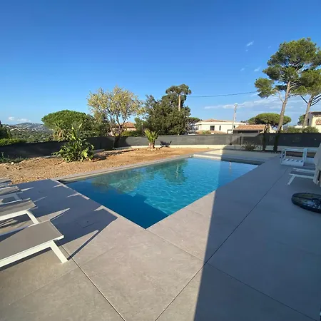 De La Nartelle Maison Vue Willa Sainte-Maxime